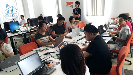 イベントでは参加者全員がAdobe Illustratorを使用してパンダのスタンプを制作することに
