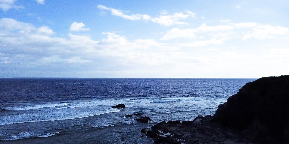 国頭村 宇佐浜ビーチ 北部