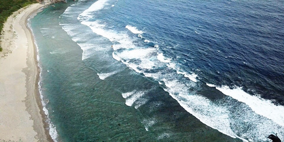 国頭村 宇佐浜ビーチ 北部