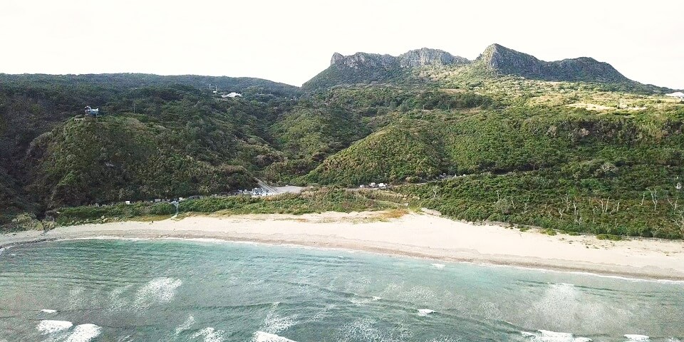 国頭村 宇佐浜ビーチ 北部