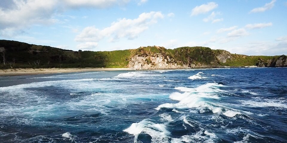 国頭村 宇佐浜ビーチ 北部