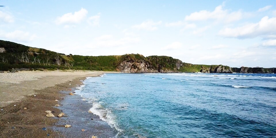 国頭村 宇佐浜ビーチ 北部