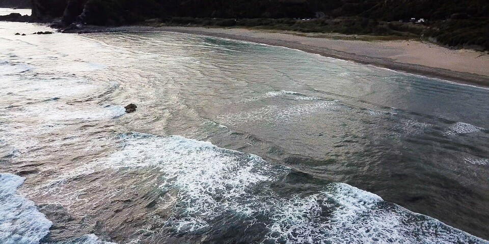 国頭村 宇佐浜ビーチ 北部