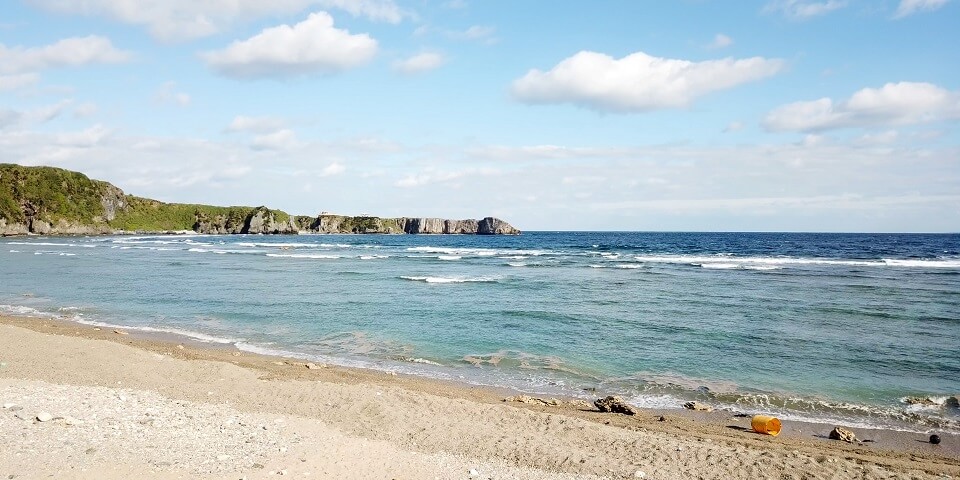 国頭村 宇佐浜ビーチ 北部