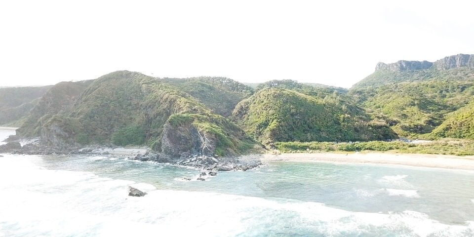 国頭村 宇佐浜ビーチ 北部