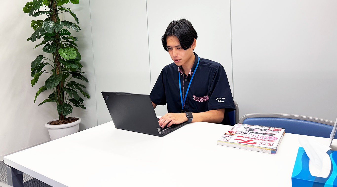 メディア事業部（グー沖縄）/企画営業 井上 恵太