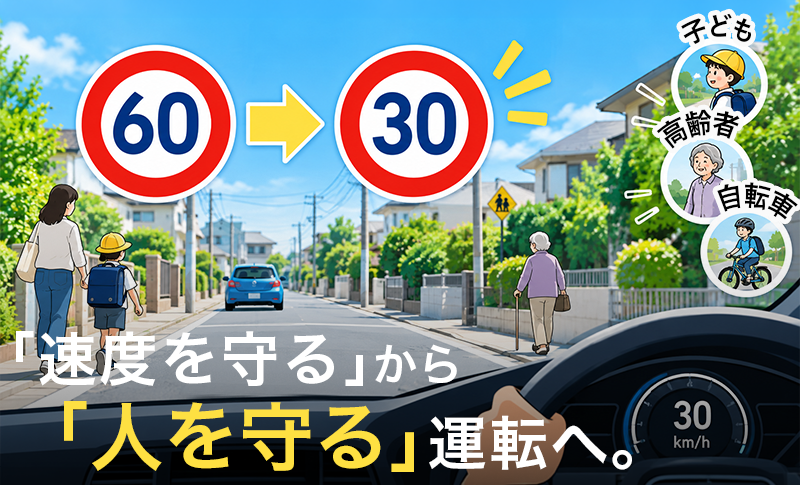 生活道路30キロ